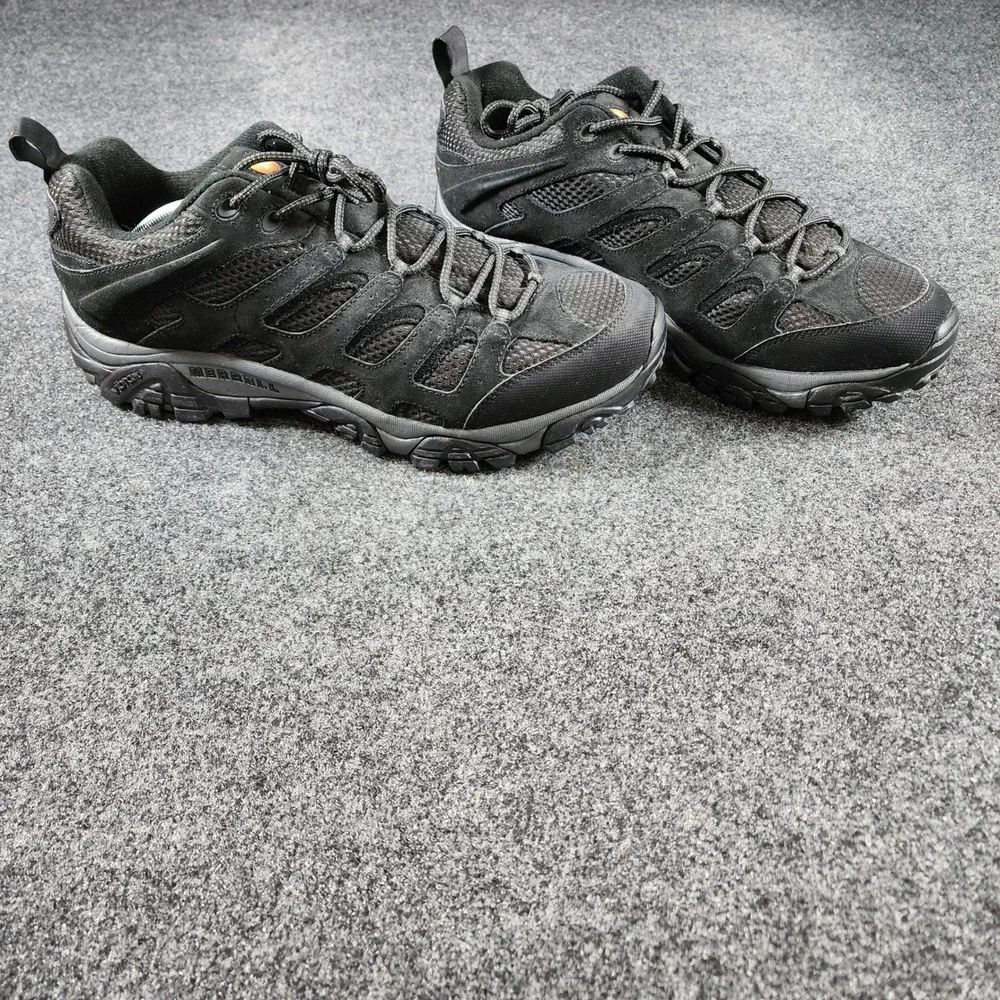 Merrell Moab 2 Ventilator‎ Hiking Shoes Mens 14 Black Night Suede Mesh J39181